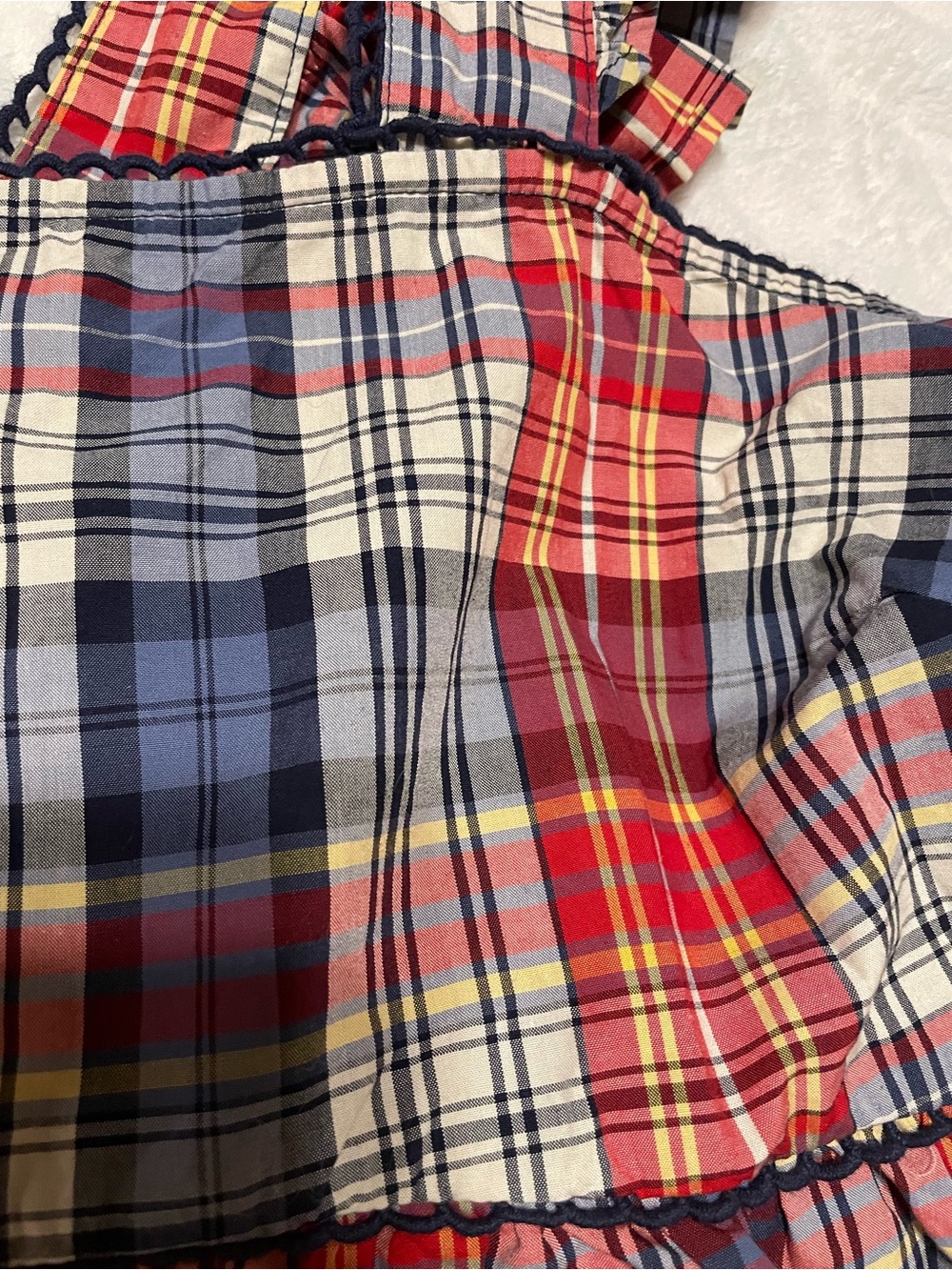 Torrid Plaid Ruffle Top - Picture 7 of 13